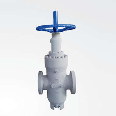 Single gate flat gate valve